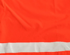 Brella® Orange Unisex Rain Jacket Reflective Strips | All-Weather Protection