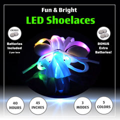 Purple LED Gloves, Light Up Shoe laces and Lighted Beanie Pom Hat Gift Set for Boys and Girls Kids Toys