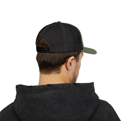 Dad Est. 2025 Snapback Trucker Cap, New Dad Gift, Father's Day Hat, Casual Summer Cap, Memorable Baby Announcement