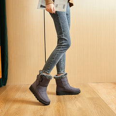 Winter Boots for Women New Long Plush Snow Boots