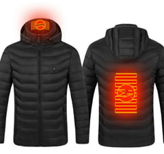 Men’s USB Heated Cotton Winter Jacket