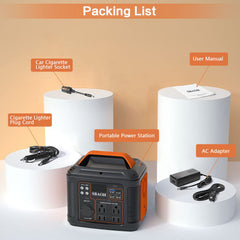 296Wh Portable Solar Power Station