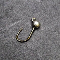 Creek Life Barbed Tungsten Bead Jig Heads