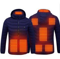 Men’s USB Heated Cotton Winter Jacket
