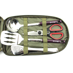 8-Piece Portable Camp Kitchen Utensil Set