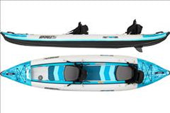 The 385ft FastTrack V-bottom Inflatable Kayak - Pro Carbon Package