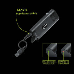 FLATEYE™ Rechargeable FR-280 Flashlight – 280 Lumens