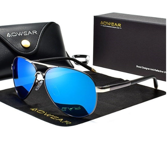 Sun Glasses Men Travel For Pilot Sunglasses Big Frame