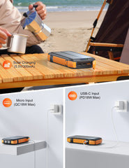 20000mAh Solar Power Bank
