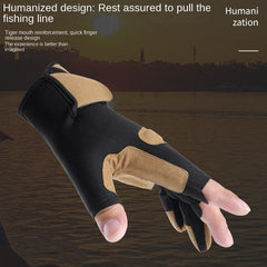 Professional Winter Fishing Gloves – 3-Finger Waterproof