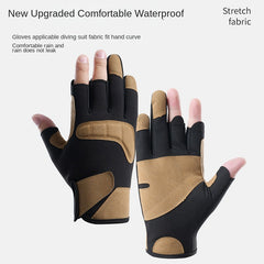 Professional Winter Fishing Gloves – 3-Finger Waterproof