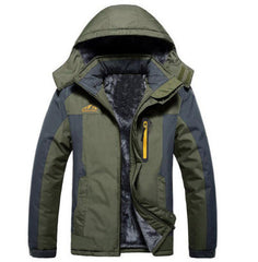 Winter Long Sleeved Windproof Ski Jacket Down