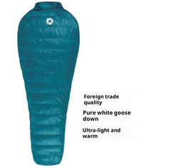 Outdoor Travel Thickened Warm Autumn And Winter Portable Down-filled Sleeping Bag