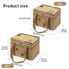 Large Foldable Outdoor Storage Bag – Portable & Water-Resistant