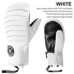 Winter Ski Gloves with Goatskin Palm