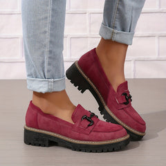 Women’s Horsebit Loafers – Elegant Flat Loafers for Work & Casual Wear