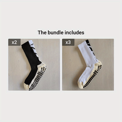 Non-Slip Soccer Grip Socks – Towel Bottom