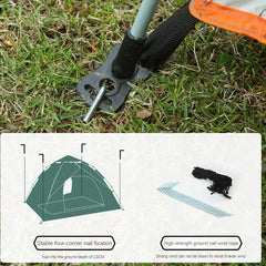 2-Person Outdoor Camping Tent – Quick-Open & Breathable