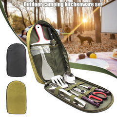 8-Piece Portable Camp Kitchen Utensil Set