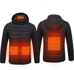 Men’s USB Heated Cotton Winter Jacket