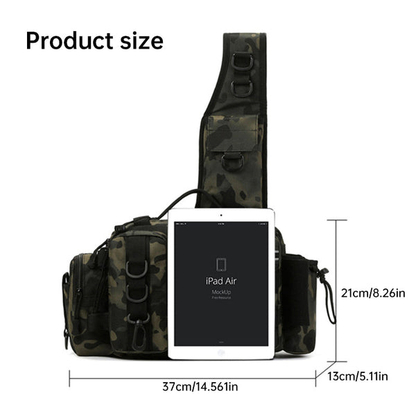 Men’s Fishing Backpack with Bait Box