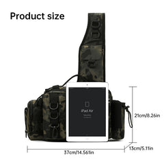 Men’s Fishing Backpack with Bait Box
