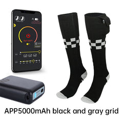 APP Controlled Heated Socks with Rechargeable Battery