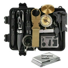 14-in-1 Outdoor Survival & Safety Kit – Tactical EDC Tools