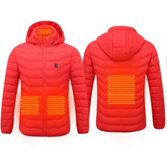 Men’s USB Heated Cotton Winter Jacket