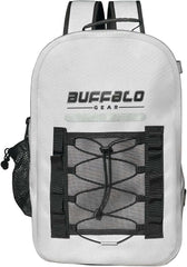 27QT Waterproof Fishing Backpack with Rod Holder