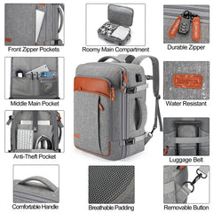 Men’s Tactical Molle Backpack – Waterproof, Large Capacity