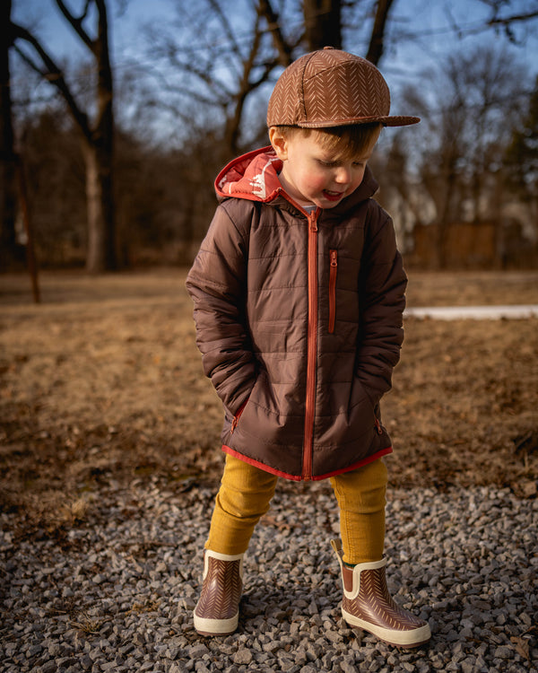 Hills Lightweight Reversible Puffy Jacket - Kids Mountain Adventure Gear