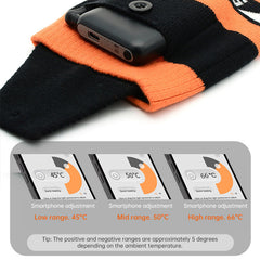 APP Controlled Heated Socks with Rechargeable Battery