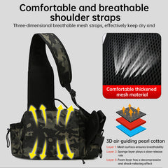 Men’s Fishing Backpack with Bait Box