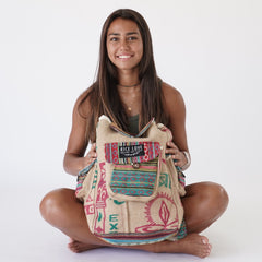 Recycled Travel Backpack Agra