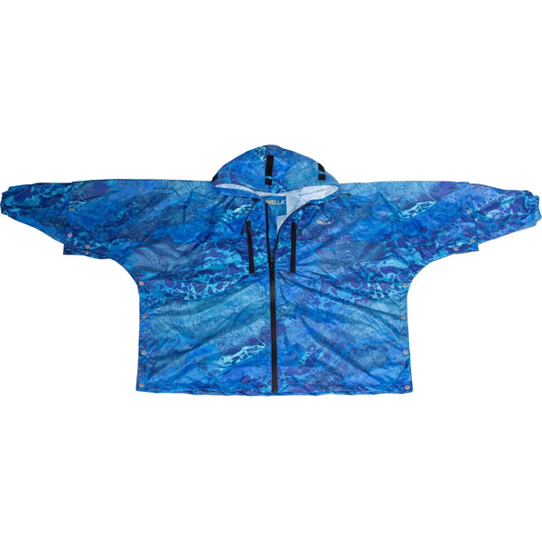 Brella Blue Unisex Rain Jacket for Youth + Petite Adults
