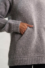 Briana Alpaca Hoodie Pullover