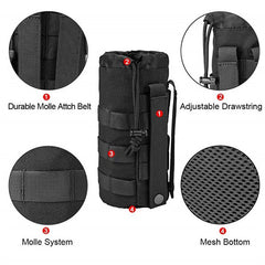 Tactical Molle Water Bottle Pouch – Outdoor Camping & Hiking