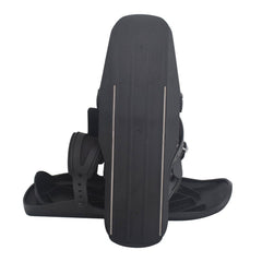 Skiing Mini Sled Outdoor Snow Board Ski Boots High Quality Adjustable Bindings Portable Skiing Shoes Combine Skates With Skis