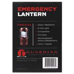 Collapsible Solar Lantern | Rechargeable LED Camping Light