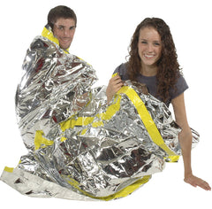 Quake Kits Emergency Thermal Mylar Sleeping Bag
