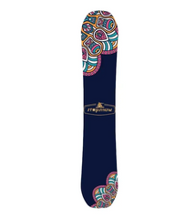Kids' Snowboard  Poplar Wood & Fiberglass