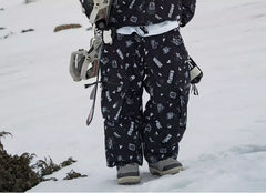 JOHN SNOW Ski Suit Set Windproof Waterproof Warm Women's Skiing Pants