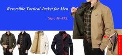 Men’s Winter Fleece-Lined Hooded Jacket