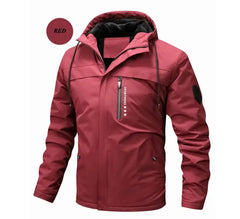 Men’s Winter Fleece-Lined Hooded Jacket
