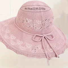 Korean version new straw hat summer sun hat sun protection hat sction wave sun hat beach cool hat women's hat
