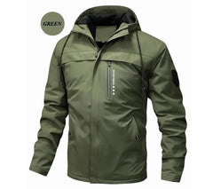 Men’s Winter Fleece-Lined Hooded Jacket