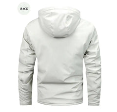 Men’s Winter Fleece-Lined Hooded Jacket