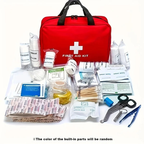 First Aid Kit 188 pcs emergency and survival essentials
