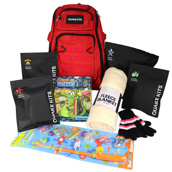 Children's Emergency Kit | Kid-Friendly Survival Backpack